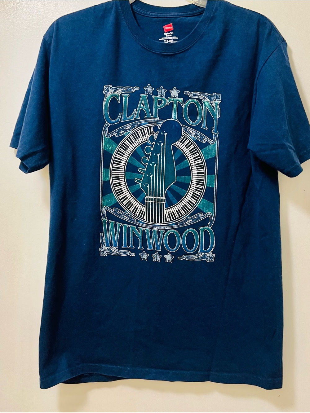 Eric Clapton Steve Winwood 2009 North American Tour Graphic Tee Men’s M - Picture 3 of 5